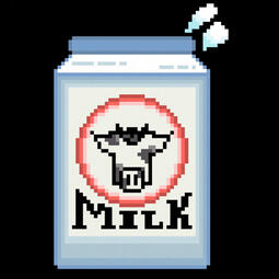 milk in a carton